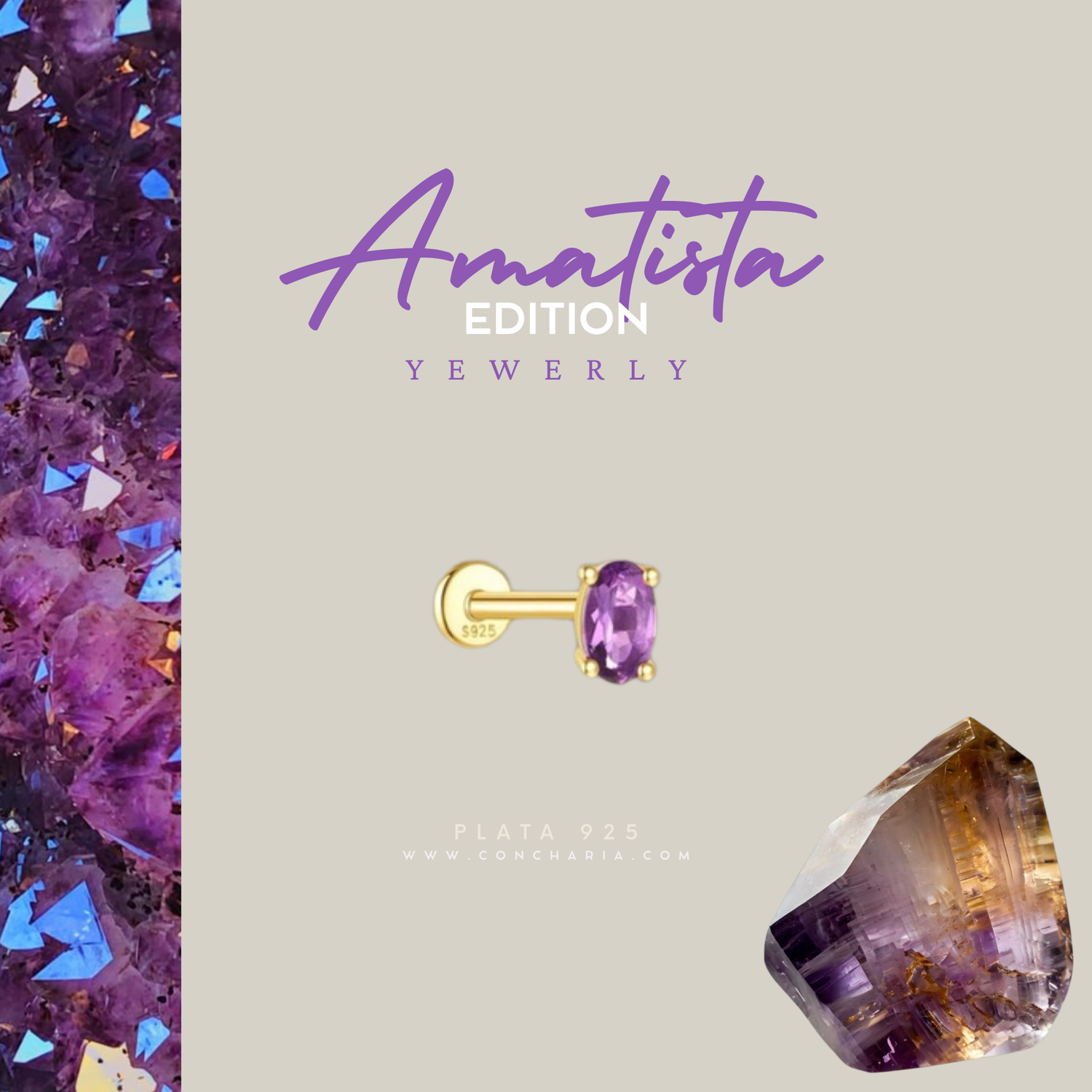 Amatista Piercing Collection